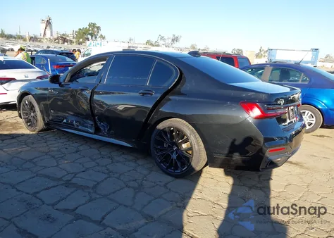 2020 BMW 740I из США, поврежденный, VIN WBA7T2C03LGL17910